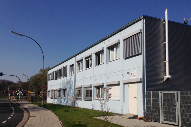 Münster-Roxel, Pienersallee Unsere ehemalige Einrichtung, das städtische Übergangswohnheim in Münster-Roxel, Pienersallee